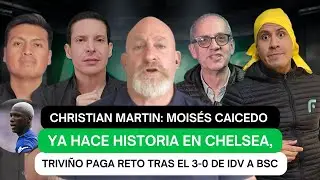 Christian Martin elogia a #mois&eacute;scaicedo  y Trivi&ntilde;o cumple reto tras derrota de #BSC ante #IDV