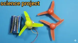 How To Make DC Motor Fan Light And Battery 