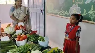 Today we did vegetables activity with  fun