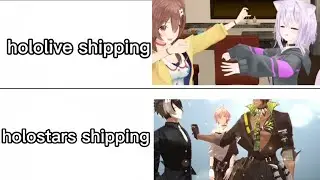 holostars/hololive shipping drama meme idk