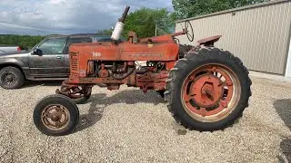 Farmall 300 tractor, Wide front end, 3pt hitch. For sale at auction. June Online Auction
