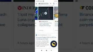 Luna Crash/Crypto Crash 2022/05/12