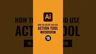How to create and use action tool in Adobe Illustrator .