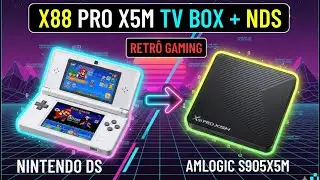 X88 Pro X5M + Drastic = Nintendo DS na TV Box! 💥 Teste de Jogos e Desempenho!