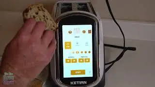 $450 Smart Toaster , Toaster 2 Slice Touchscreen, High speed Automatic Settings