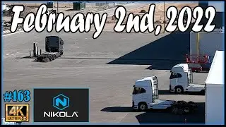 Nikola Semi Pilot Factory Construction Site February 2nd, 2022 | Drone Footage of 10:30 AM