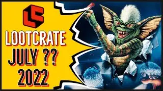 Loot Crate July 2022 / January 2022 Unboxing & Review! Gremlins Batman TMNT Joker New Lootcrate!