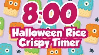8-Minute Halloween Rice Crispy Monster Timer &ndash; Cute & Spooky Countdown