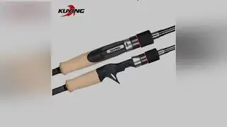 Big Deals KUYING Rainforest 2.28m 2.4m 2.55m Japanese Carbon Spinning Casting Fishing Rod Lure Fish