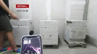 Sound Insulation Testing: Polywall EPS Sandwich Panel vs Drywall vs Hollow Blocks