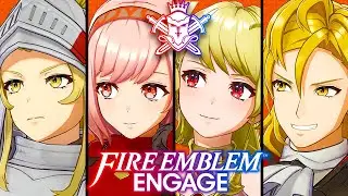Fire Emblem Engage: Jade, Lapis, Citrinne & Amber - NEW Brodia Characters Gameplay (ENG Subtitles)