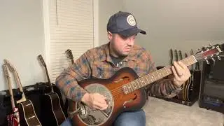 Trey Hensley Fingerstyle and Slide/Beard Radio Standard RFB Model Resonator