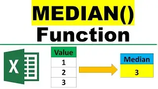 Median Function#Excel Median Function#How to use Median Function in Excel#Excel's Median Function
