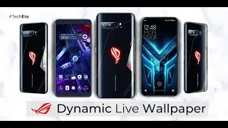 Asus ROG Phone 3 Dynamic Live Wallpaper  | Without Root | Set On Any Android Device