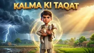 Kalma Ki Taqat ❤️ | Ek Masom Bachay Ki Dil Chhoo Lene Wali Kahani | Islamic Cartoon Story Urdu/Hindi