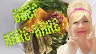 beef kare-kare || kusina ni ina || TLG's kitchen adventure