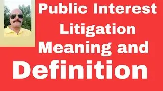 PIL:Meaning  and  Definition
