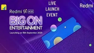 Redmi 9i LIVE Launch Event