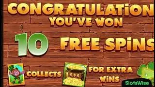 IRISH FRENZY SLOT - FREE SPINS ACTIVATED - BIG WINS!