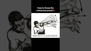 How to throw a corkscrew punch
