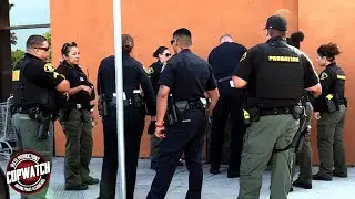 Copwatch | 6 Probation Officers 3 Cops Detain 1 Woman to Give Her Resources