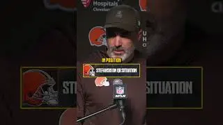 Kevin Stefanski on if he's sticking with Dillon Gabriel at QB #browns #nfl #football