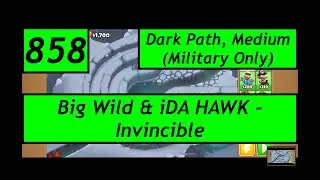 BTD6 Ep. 858: Big Wild - Invincible (feat. iDA HAWK). Dark Path, Medium (Military Only).