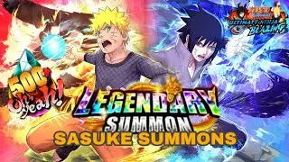 500+ PEARLS??! 7 STAR SASUKE 4TH ANNIVERSARY **CRAZY SUMMONS** || Naruto Blazing