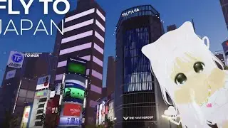 Полетела в Японию! Roblox:fly to Japan