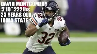 NFL Breakout Star Alert - David Montgomery RB Chicago Bears