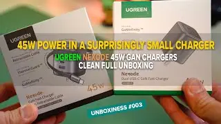 UGREEN Nexode 45W GaN Chargers (Clean Full Unboxing)