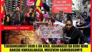 Tekibangawo!! Ekiri E UK Kika, Abawagizi Ba Bobi Wine Bakede Kwekalakasa, Museveni Gamubugumye