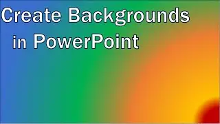 Super Cool: Create these PowerPoint Backgrounds! #powerpoint  #presentation 