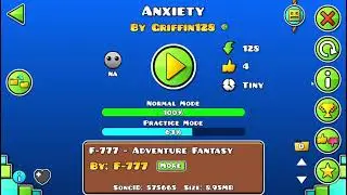 Anxiety 100% (Daily challenge) | Geometry Dash 2 113