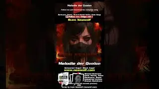 Melodie der Qualen - Sven Neawolf&rsquo;s Darkcore Fire 🖤 Goth Noize Song (40s) #Dark #Gothic #Industrial