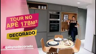 Tour pelo Apê 178m² #GabyNoDecorado #35 | Gaby Garciia