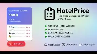 HotelPrice - WordPress Price Comparison Plugin for Hotel Websites By On-Codes
