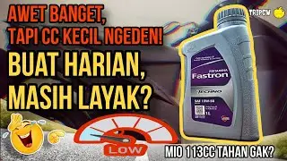 Review Oli Fastron Techno Ungu 15W-50. Buat Mio Awet Banget!