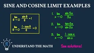 Examples: Evaluating Limits with Sine and Cosine | Calculus 1