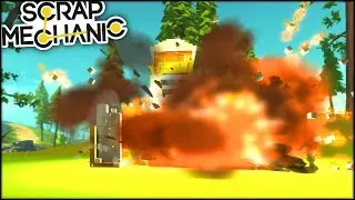 Scrap Mechanic | Mi-a Bubuit Castelul! :( | Episodul 547