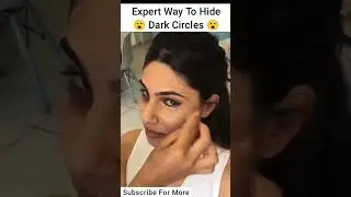 How To Hide Dark Circles Without Being Grey #shorts