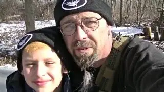 A Day In The Woods with Kid Prepper