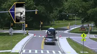 Cooperative Perception Scenario 2 &ndash; Pedestrian Crossing