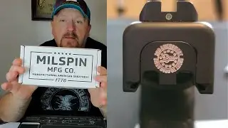 Milspin Glock 2nd amendment custom back plate Installation