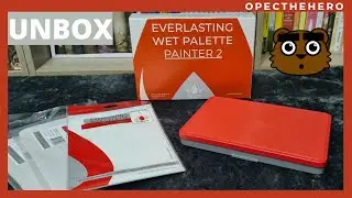 แกะกล่องกัน ถาดรองสี Wet palatte จาก Redgrassgame (Paint)