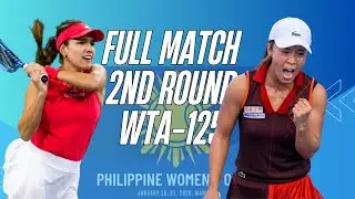 Full Match: Camila Osorio vs Mai Hontama | Second Round | Philippine Women's Open - Manila