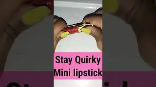 shorts | SQ mini lipstick || THE DESIRE