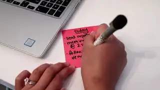 Reusable Dry Erase Sticky Notes with 2 Magnetic Fine-Tip Markers by Quick Canary