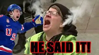 He scored the GAME WINNING GOAL for Team USA Hockey at Winter Olympics and SAID THIS about the USA!