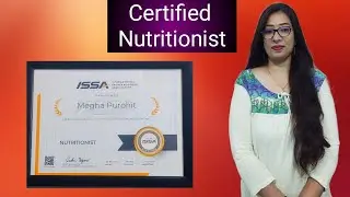ISSA Certified Nutritionist || My certification complete | let's come with me for weight loss